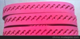 【供應(yīng)拉膜機(jī)皮帶、紅膠同步帶】價(jià)格,廠家,圖片,輸送帶,上海奕昕皮帶-